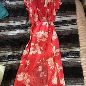 NWT Francesca’s High/Low Maxi Dress